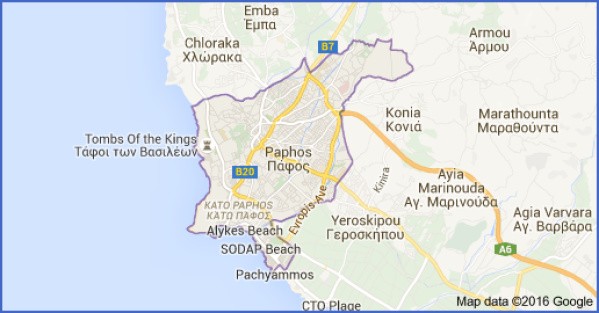 polis chrysochous beach map 15 Polis Chrysochous Beach Map