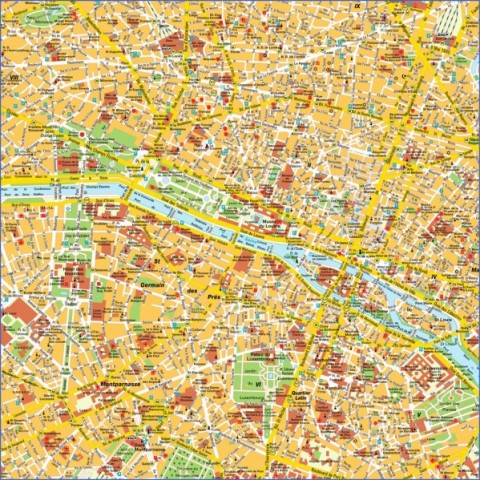 street map of paris arrondissement map 17 Street Map Of Paris Arrondissement Map