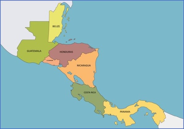 central america map 13 Central America Map