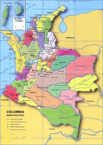 colombia map 17 Colombia Map