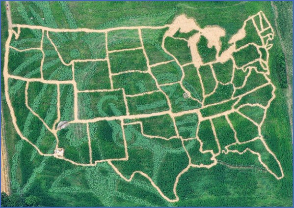 corn mazes in usa 7 Corn Mazes in USA