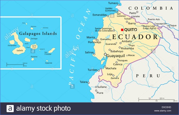 galapagos map 11 Galapagos Map