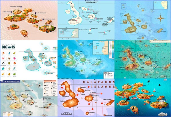 galapagos map 9 Galapagos Map