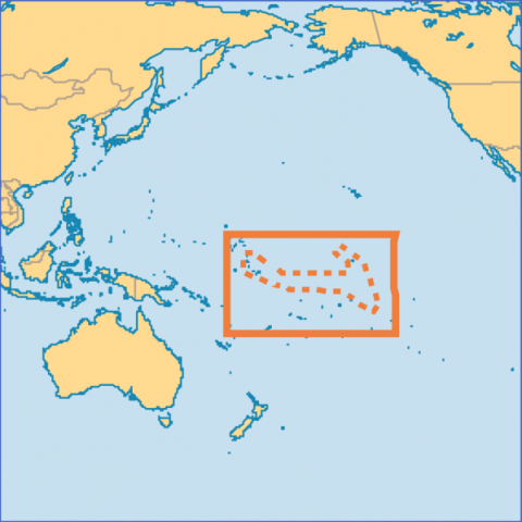 kiribati map 15 Kiribati Map