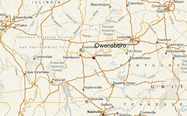 owensboro map and guide 16 Owensboro Map and Guide