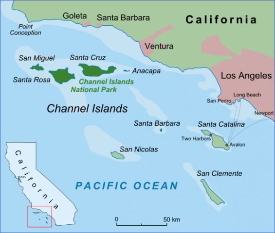 san miguel island map 3 1 San Miguel Island Map