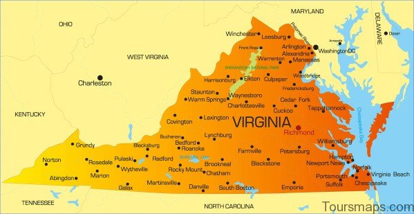 virginia map 11 Virginia Map