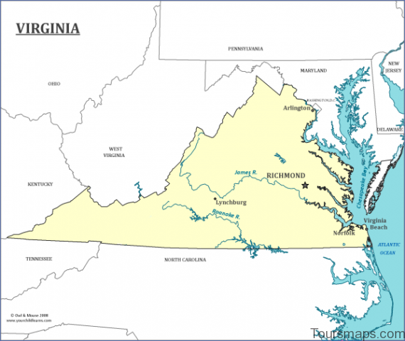 virginia map 16 Virginia Map