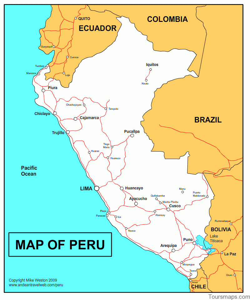 map of lima peru city 8 Map of Lima Peru City