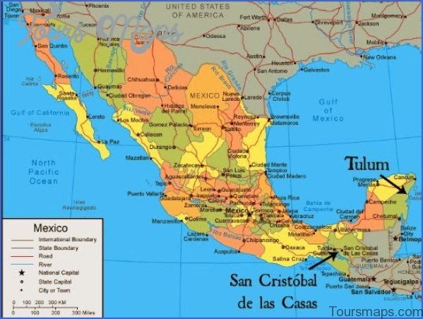 Map Of Tulum Mexico Explore Tulum Mexico Toursmaps Com