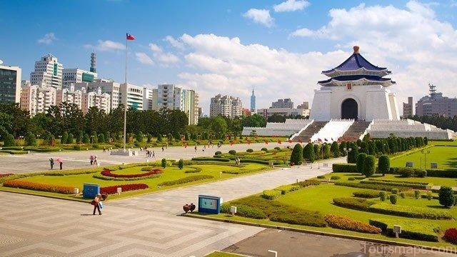 Chiang Kai Shek Memorial in Taipei, Taiwan