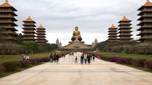 Fo Guang Shan Buddha Memorial Centre Kaohsiung Taiwan