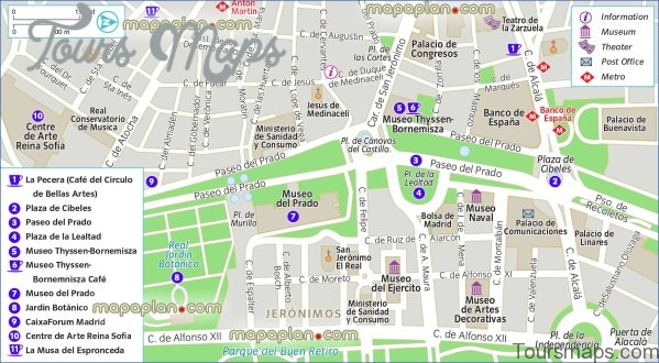 madrid map and travel guide 15 Madrid Map and Travel Guide