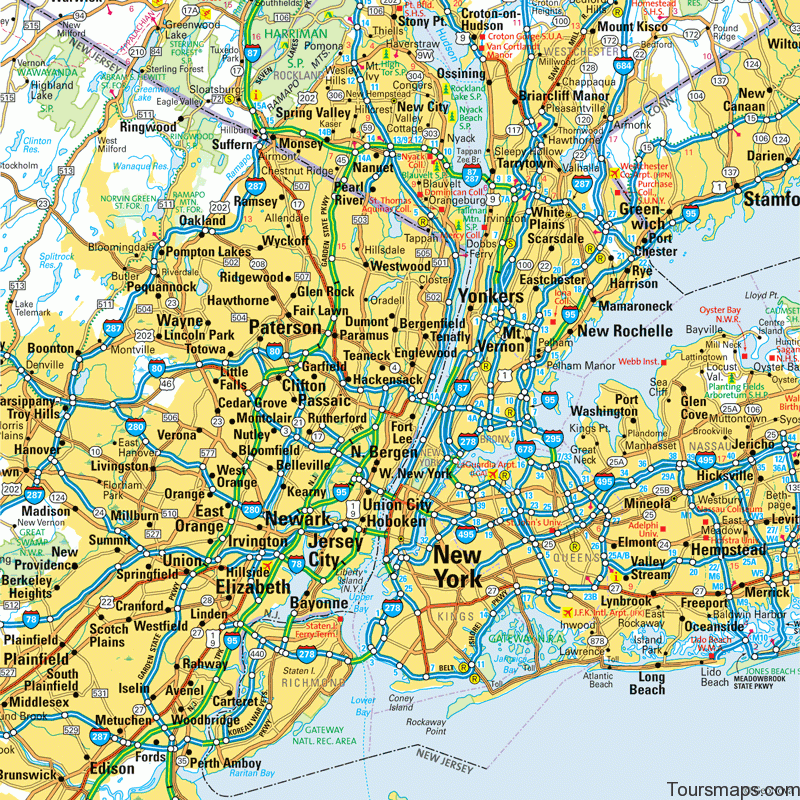 Map Of New York City