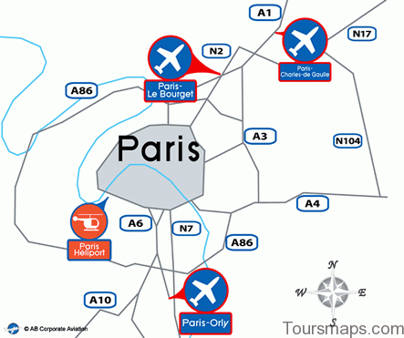 map of paris private paris tour 14 Map of Paris Private Paris Tour