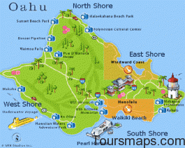 oahu map and travel guide 21 Oahu Map and Travel Guide