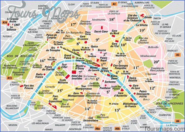 paris city map 9 Paris City Map