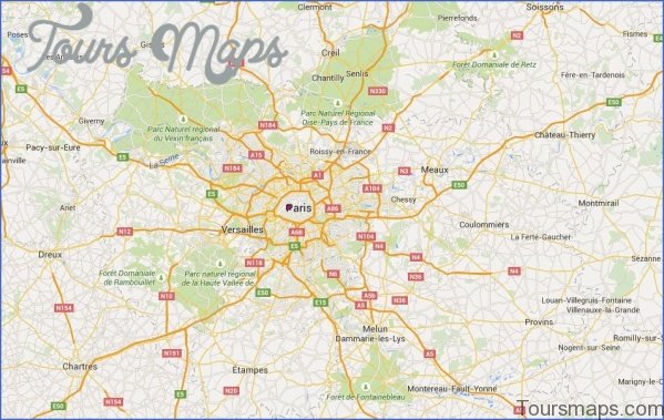 paris eiffel tower map 1 Paris  Eiffel Tower Map