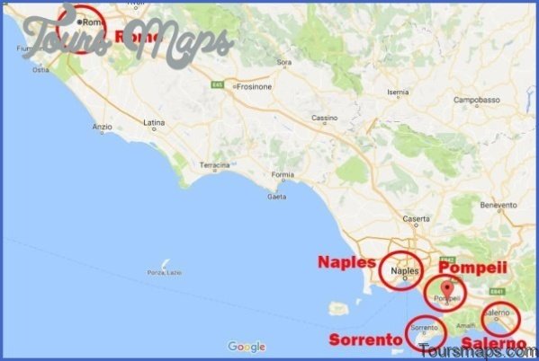 pompeii to naples map 51 Pompeii to Naples Map