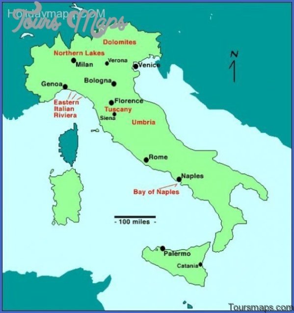 Pompeii to Naples Map - ToursMaps.com