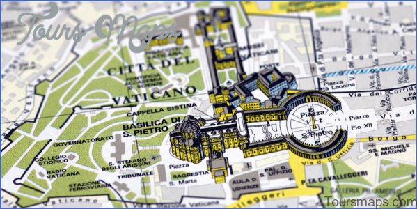 rome vatican city map 13 Rome Vatican City Map