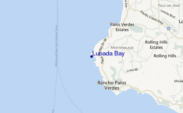 bluff cove to lunada bay map 3 Bluff Cove to Lunada Bay Map