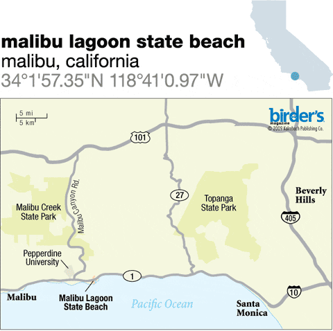 malibu lagoon state beach map 8 Malibu Lagoon State Beach Map