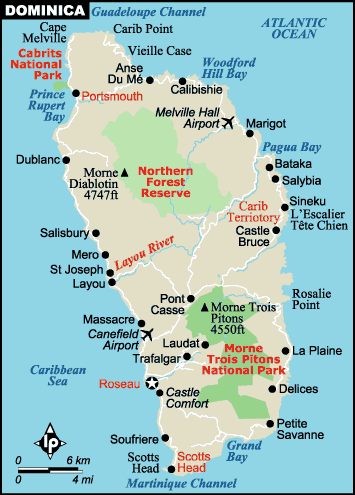 where is dominica dominica map dominica map download free 6 Where is Dominica?| Dominica Map | Dominica Map Download Free