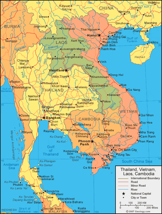 cambodia map map of cambodia  7 Cambodia Map   Map Of Cambodia