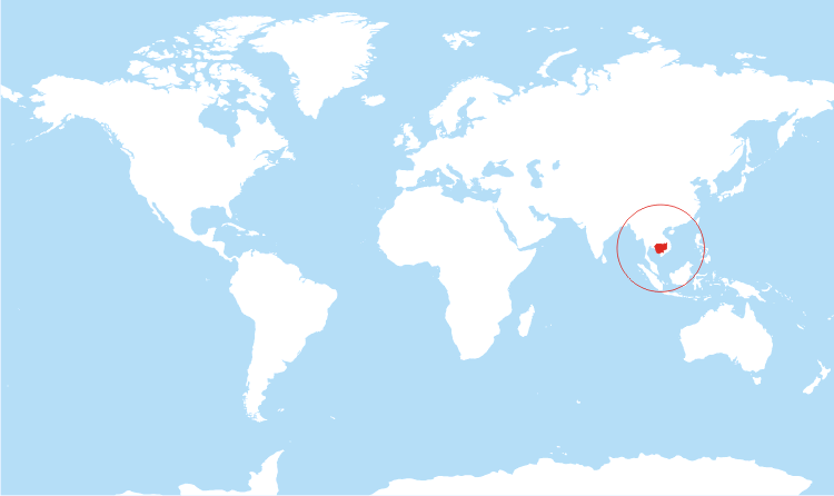 where is cambodia located on the world map 4 Where Is Cambodia Located On The World Map