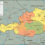 austria map political google map of vienna austria