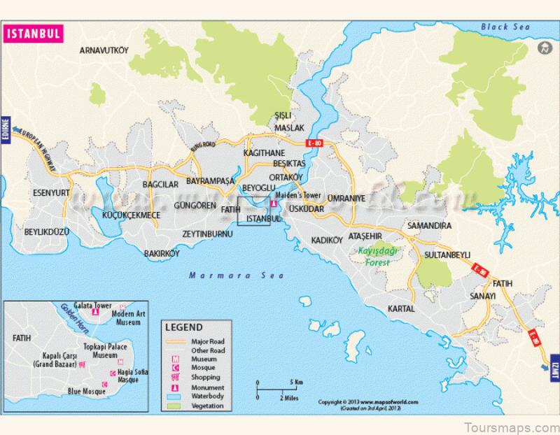istanbul map free download