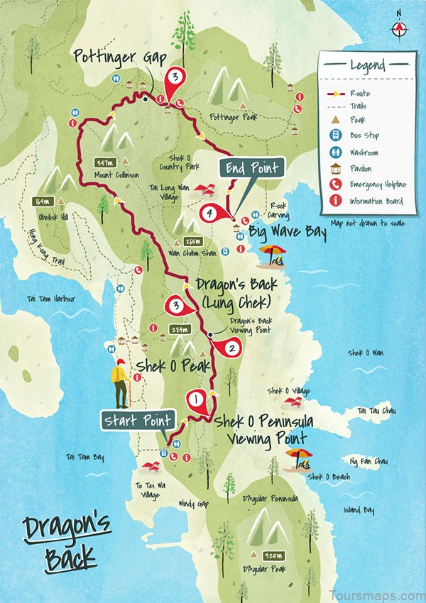 map of shek o beach hong kong 2