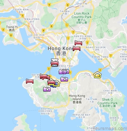 map of shek o beach hong kong 4