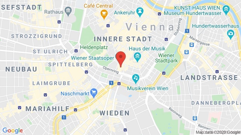 %name Map of  Vienna State Opera Wiener Staatsoper