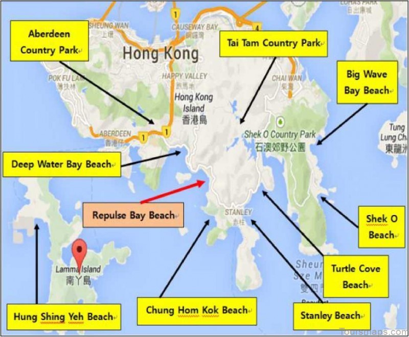 repulse bay beach map the best beach in china 1