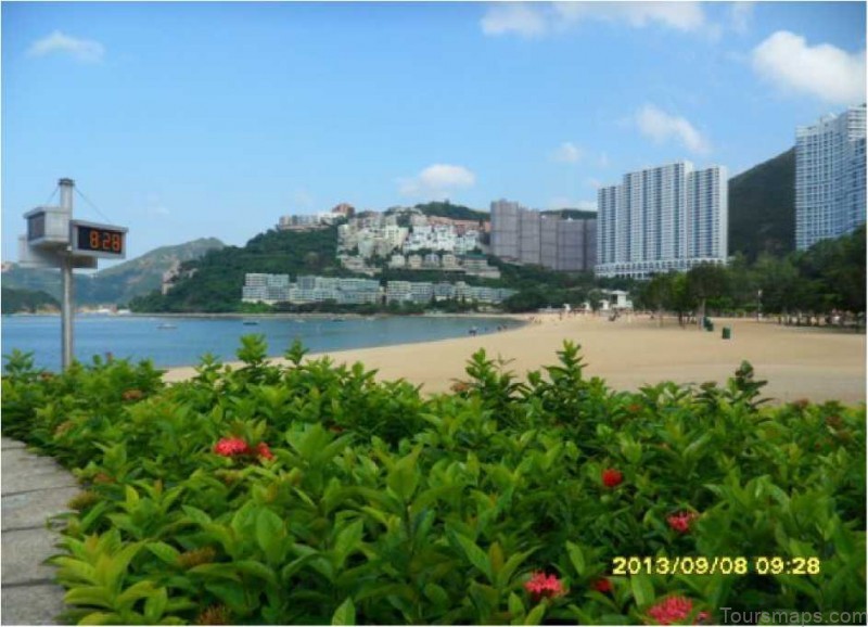 %name Repulse Bay Beach Map The Best Beach in Hong Kong China