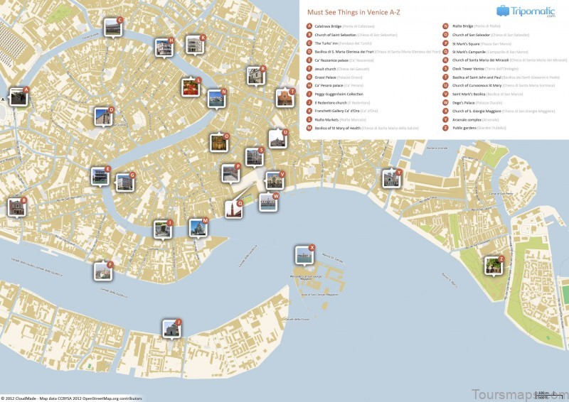 %name Venice Maps: Tourist Attractions, Streets, Subway