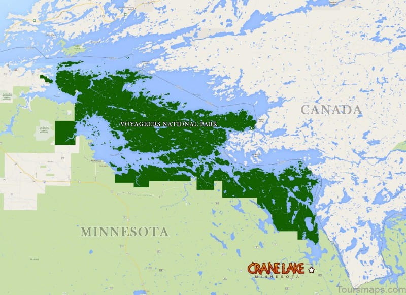 Get to Voyageurs National Park - Map & Directions - Minnesota Boating VacationsVisit Crane Lake