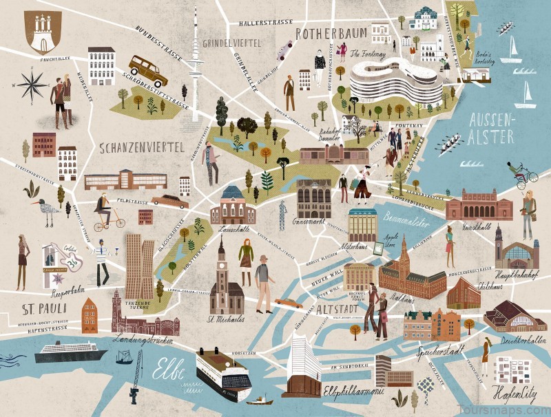 hamburg map the fontenay hotel hamburg 5