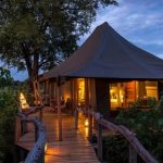 map of botswana mombo camp botswana