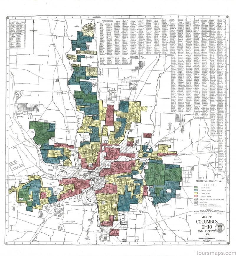 Redlining Columbus map 150