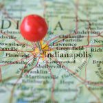 11879139 indianapolis on a map