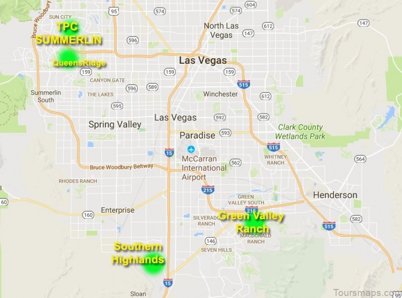 Best neighborhoods in Las Vegas NV