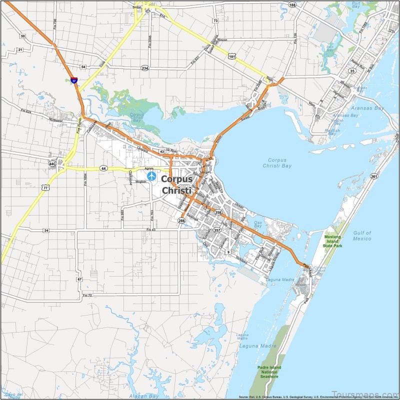 Corpus Christi Road Map
