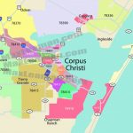 Corpus Christi Zip Code Map