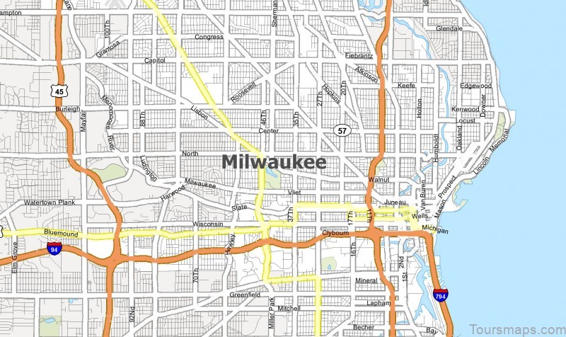Milwaukee Map Feature