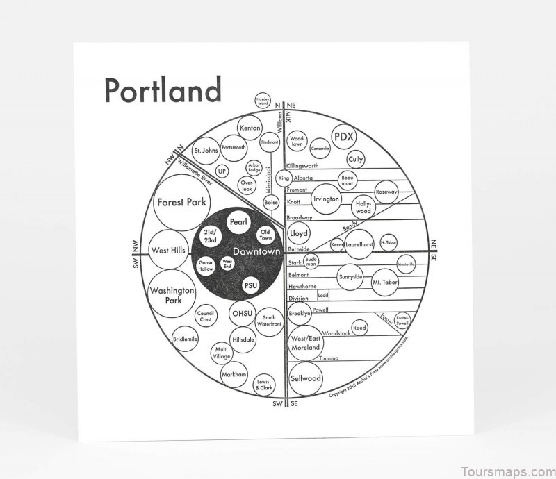 %name Map of Portland Portland Guide And Statistics