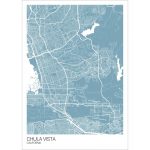 chula vista california map A2 ptr pastel blue white ps1 t0 1024x1024@2x