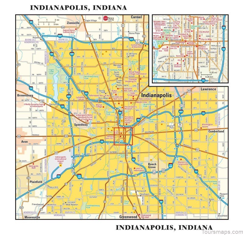 gn indianapolis metro wall map 2400x